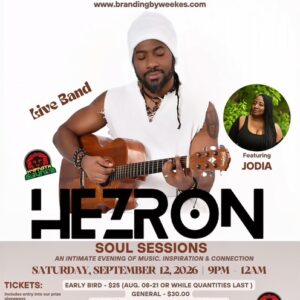 hezron soul sessions september 12 2026