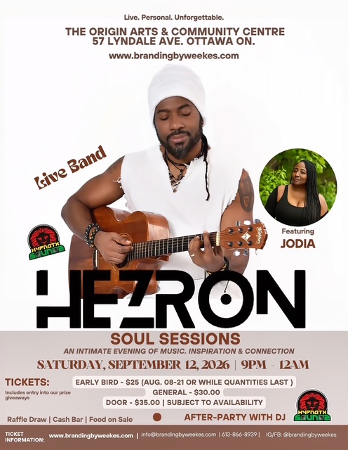 hezron soul sessions september 12 2026